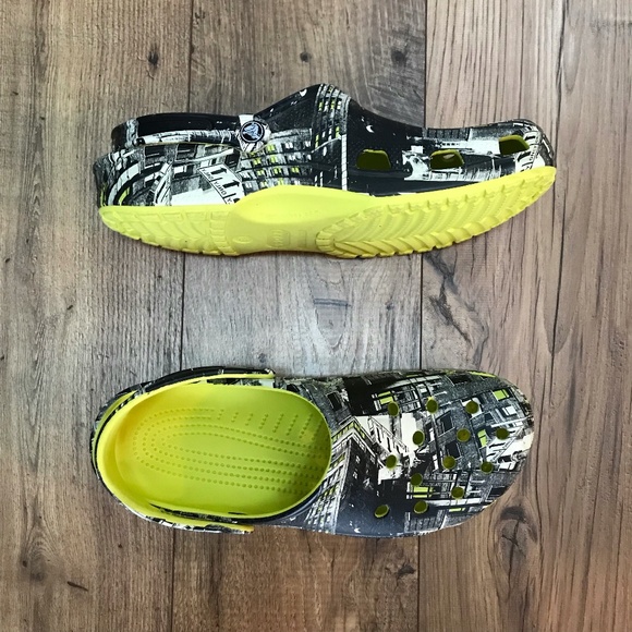 Crocs Men's Classic All-Terrain Graphic Clogs Size 13 - Picture 2 of 12